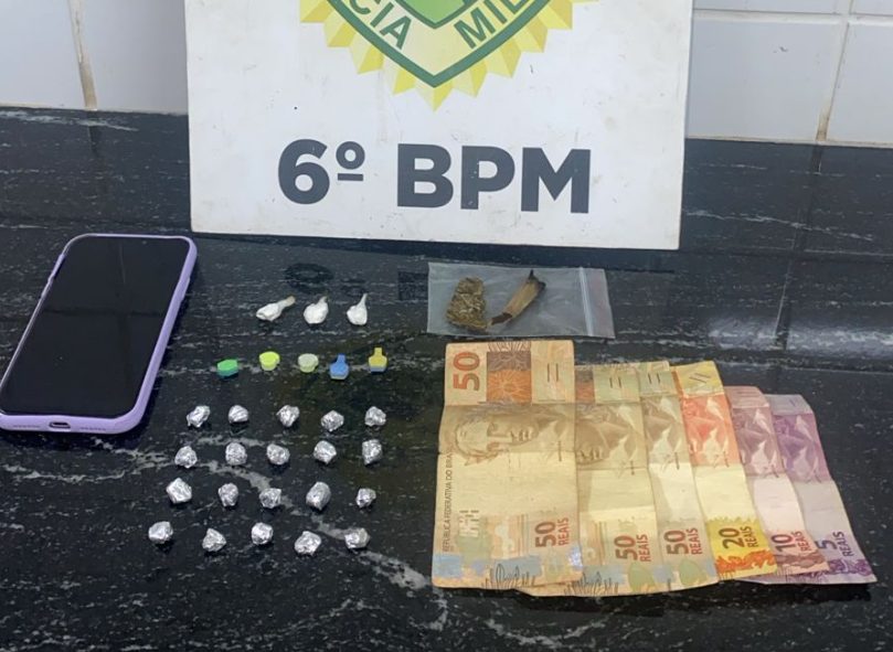 Operação Sinergia III: PM apreende drogas e dinheiro em posse de menores no Centro