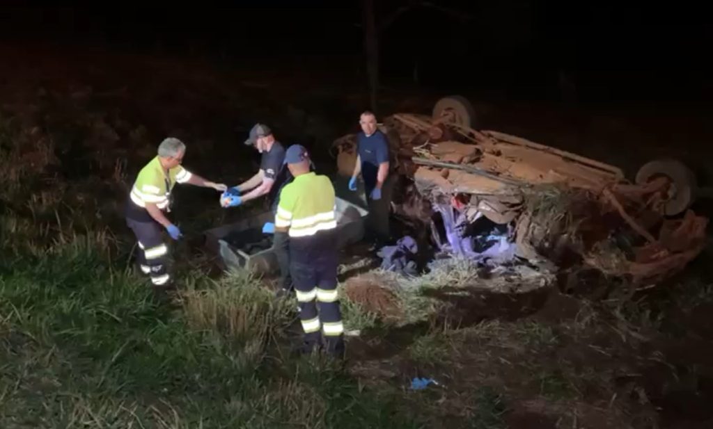 Motorista morre em colisão frontal entre picape e caminhão na BR-277 próximo a Catanduvas