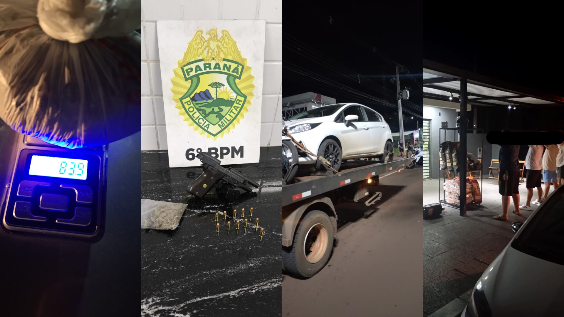 Operação Sinergia III: balanço aponta flagrantes de embriaguez, drogas e porte ilegal de arma em Cascavel