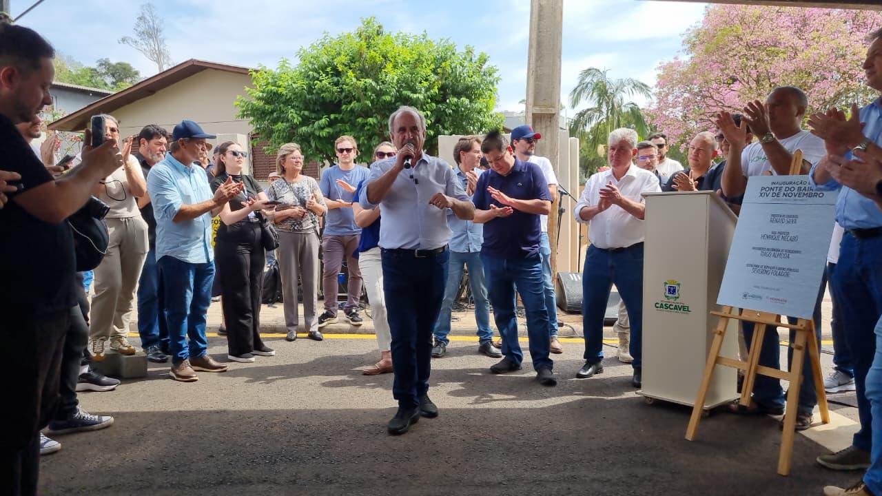 Cascavel celebra entrega histórica da nova Ponte do XIV de Novembro