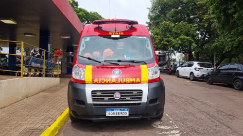 Ciclista sofre fratura exposta ao cair de bicicleta na trincheira do Pioneiros Catarinenses, na BR-277 em Cascavel