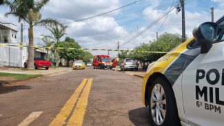 Homem tenta invadir casa e é baleado na Rua Joaquim Távora