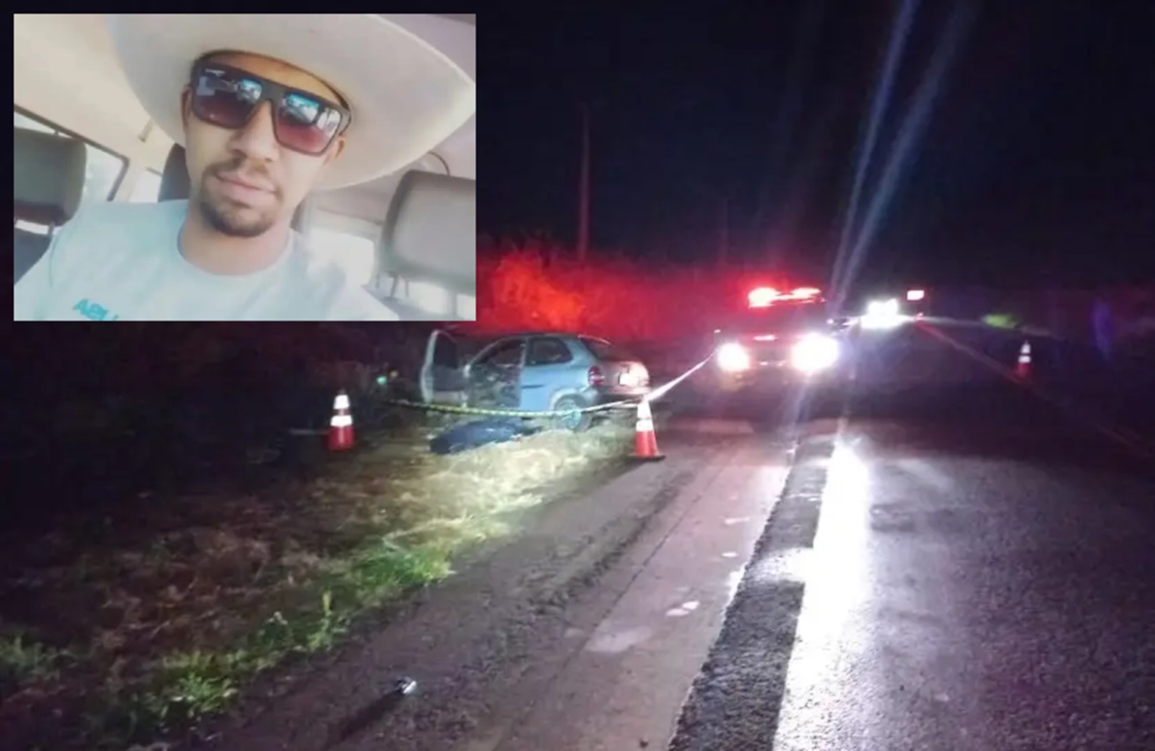 Identificado jovem que morreu em acidente na PR-486