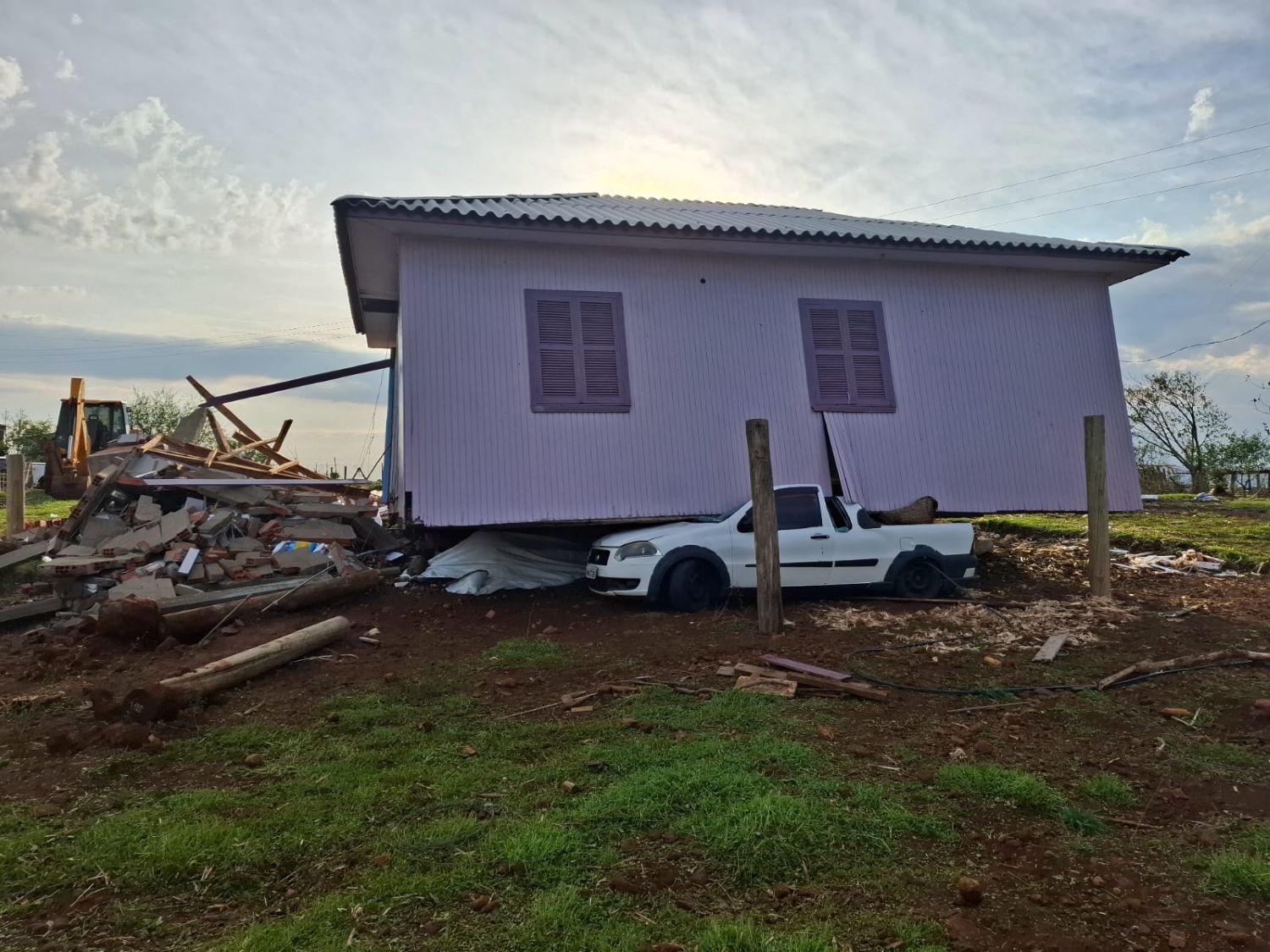 Tornado é confirmado no Oeste de Santa Catarina