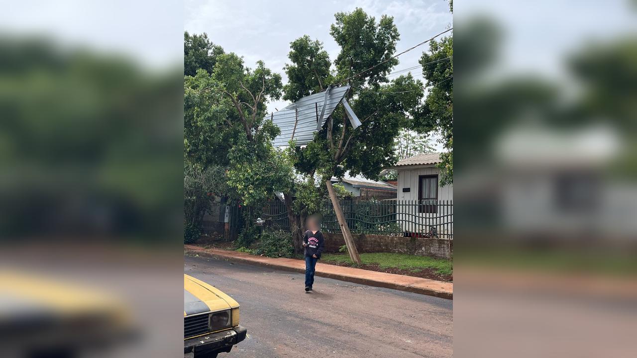 Chuvas fortes: Moradores de Corbélia estão desde sábado sem energia e água