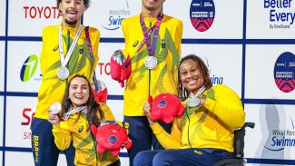 Brasil chega a 12 medalhas no Mundial de Natação Paralímpica