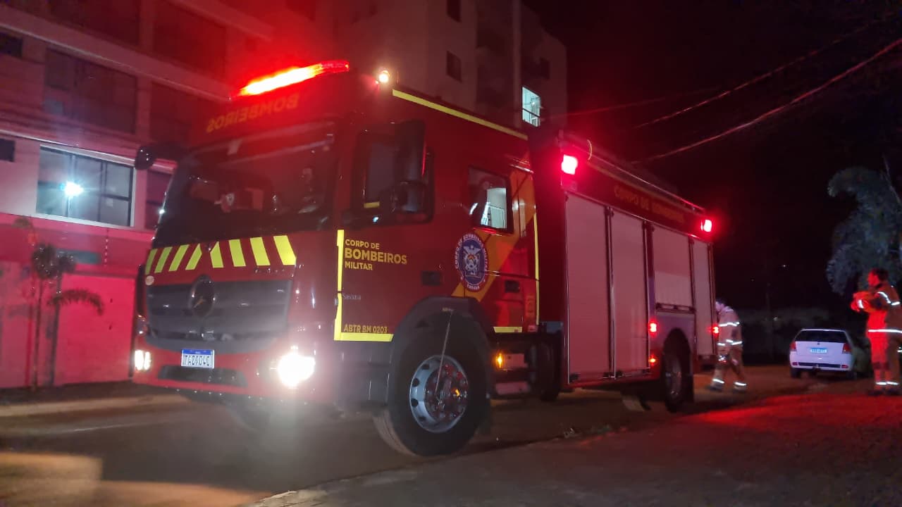 Vazamento de gás em edifício no Jardim Santo Inácio mobiliza Corpo de Bombeiros