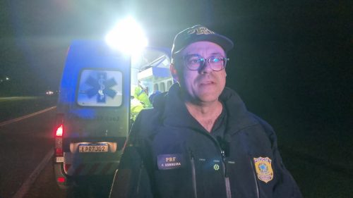 “Vítima estaria sobre a pista”, diz PRF após atropelamento na BR-277 em Cascavel