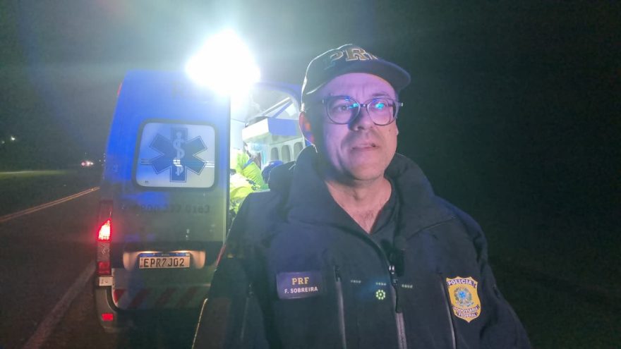 “Vítima estaria sobre a pista”, diz PRF após atropelamento na BR-277 em Cascavel