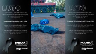 NRE de Cascavel lamenta falecimento de estudantes Emilly e Maria Eduarda após acidente na BR-369