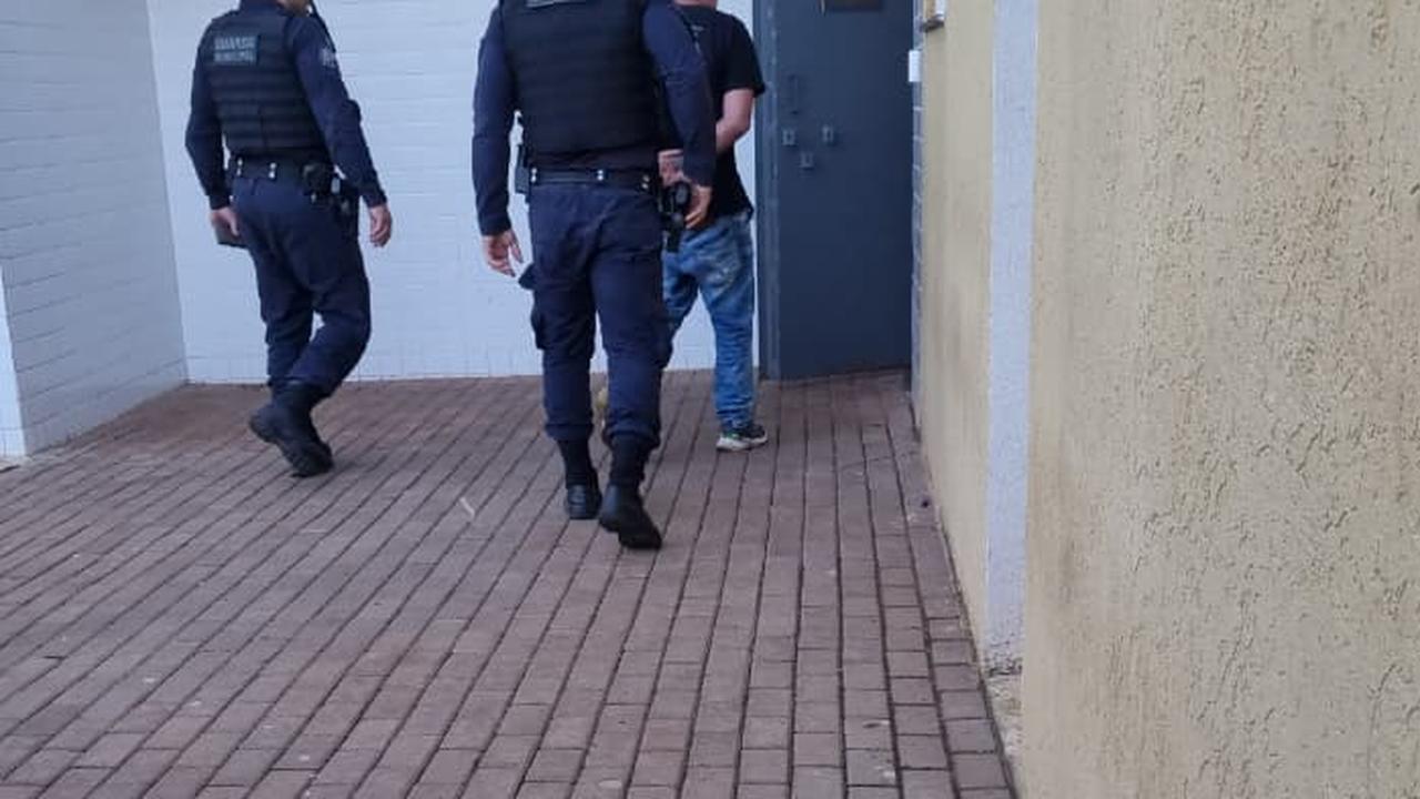 Homem é preso pela Guarda Municipal no Bairro Morumbi