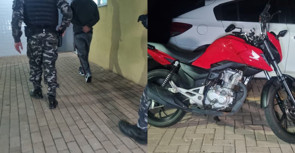Jovem é detido no Bairro XIV de Novembro com furtada Jovem é detido no Bairro XIV de Novembro com furtada