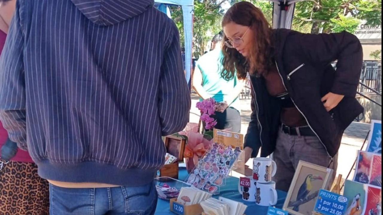 Recém-revitalizado, Calçadão da Avenida Carlos Gomes será palco de Feira Cultural neste sábado (27)