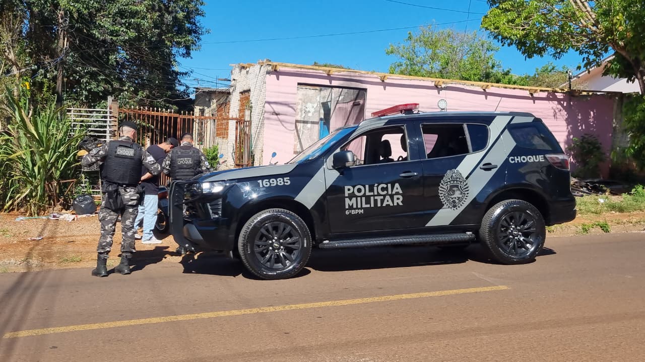 Choque realiza abordagem em ponto conhecido por tráfico no Cancelli