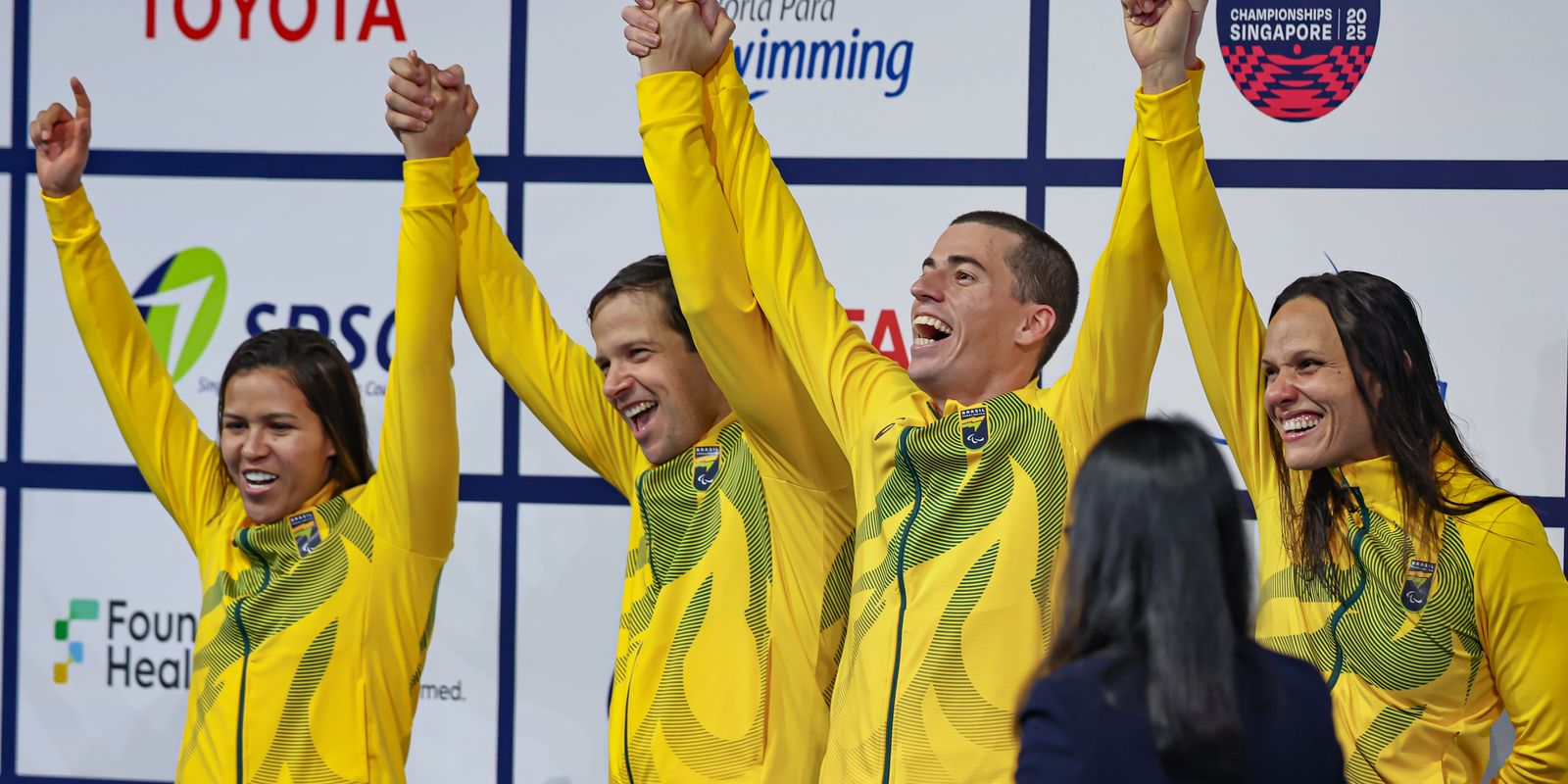 Com direito a recorde mundial, Brasil brilha no Mundial de natação