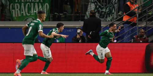 Palmeiras volta a derrotar o River e chega à semifinal da Libertadores Imagem referente a Palmeiras volta a derrotar o River e chega à semifinal da Libertadores