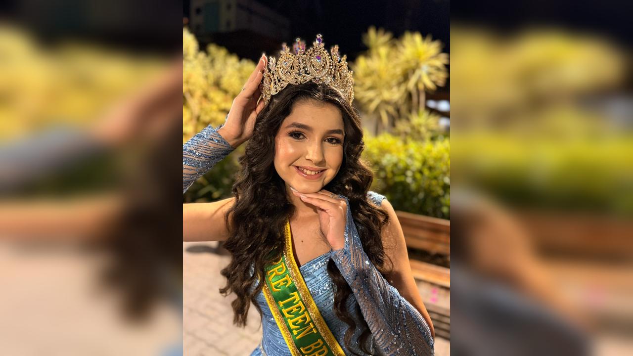 Saiba quem é Maria Vitória, cascavelense eleita Miss Pré-Teen Brasil