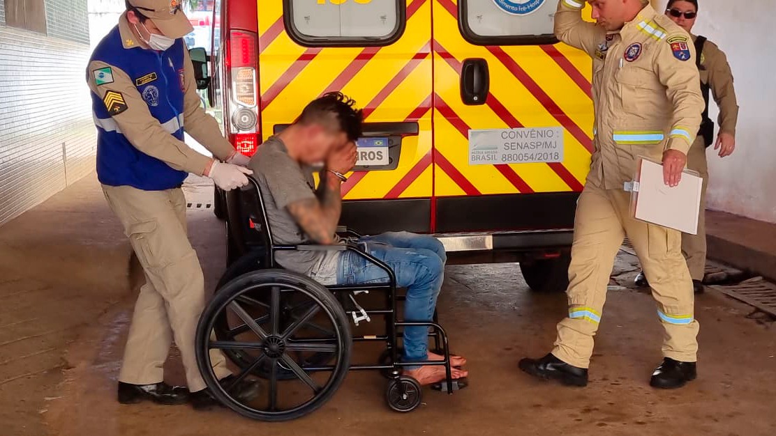 Ladrão é agredido após população flagrar furto na Rua Orlando Vasconcelos