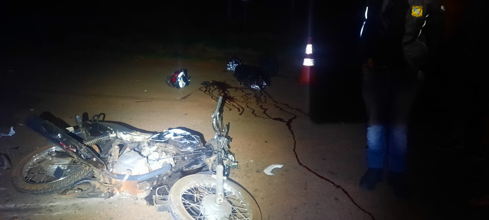 Jovem com moto de Cascavel que morreu na PR-486 é identificado Imagem referente a Jovem com moto de Cascavel que morreu na PR-486 é identificado