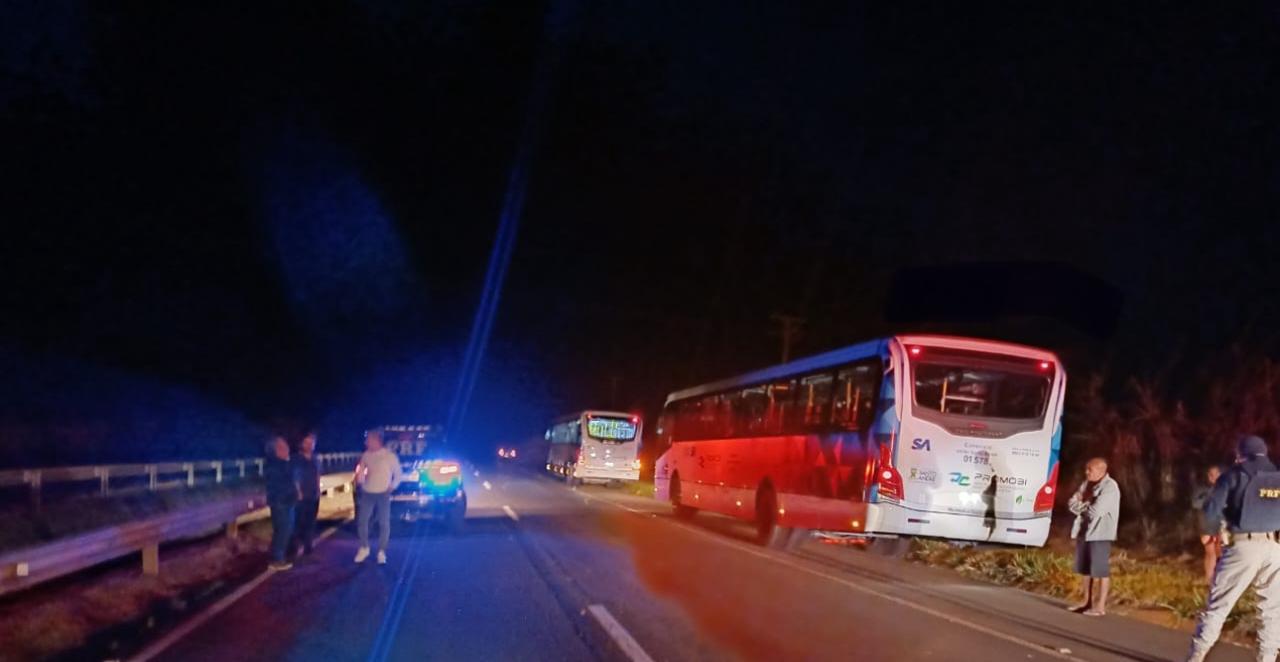 Homem morre após ser atropelado por ônibus na rodovia BR-369