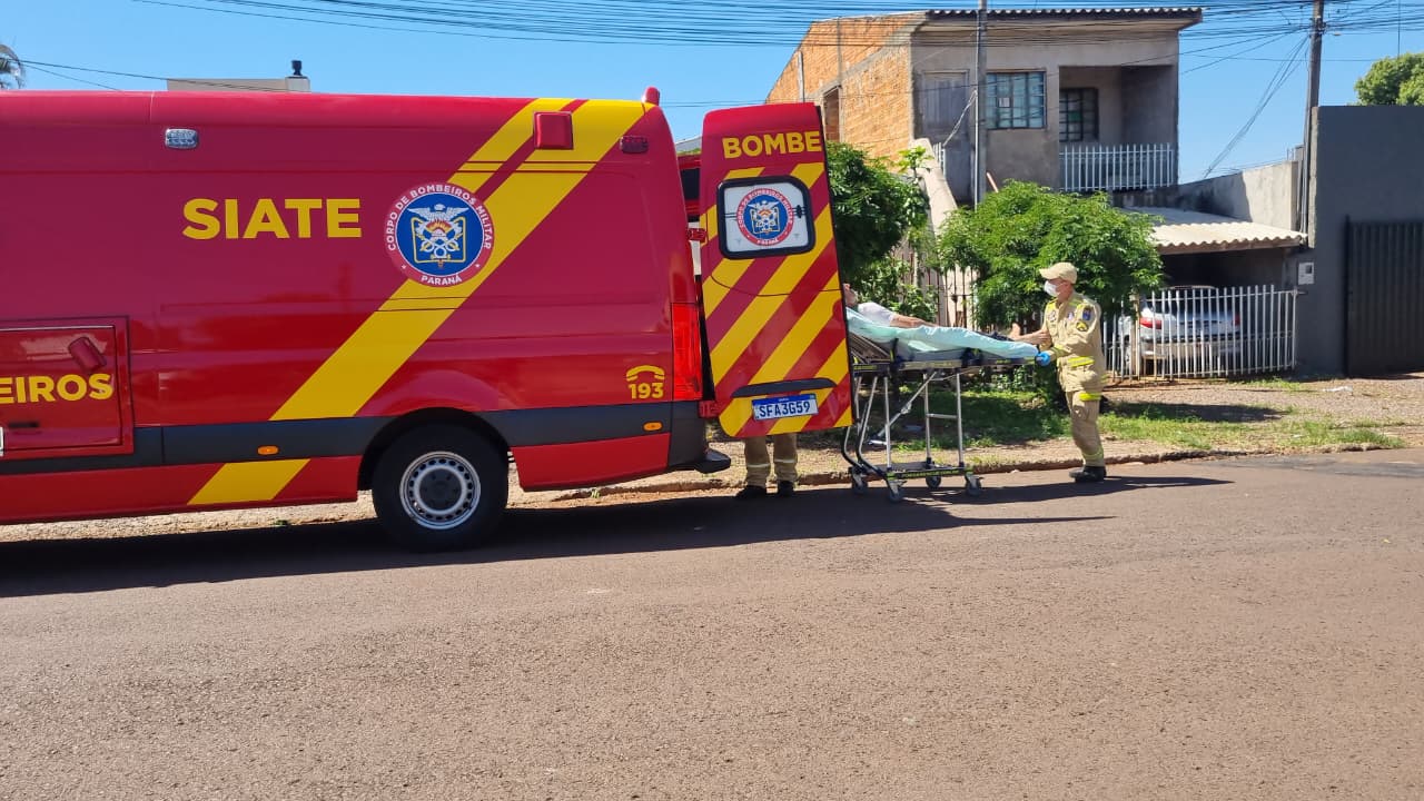 Homem cai de altura, começa a sentir perda de movimentos e pede socorro ao Siate, no Santa Cruz