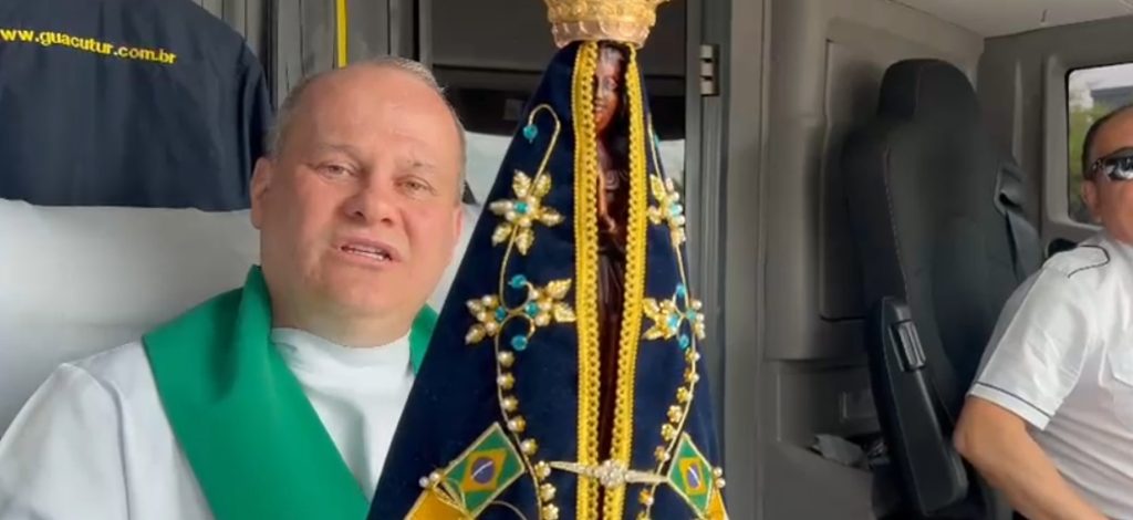 “Foi maravilhosa”, diz Padre Divo sobre peregrinação de Nossa Senhora Aparecida