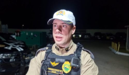 Oficial da PM fala sobre homem baleado na cabeça após crime passional Imagem referente a Oficial da PM fala sobre homem baleado na cabeça após crime passional