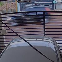 Imagem referente a Câmera flagra carro de suspeito que tentou sequestrar adolescente em Cascavel