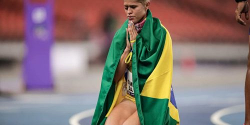 Thalita Simplício é tetra mundial nos 400 metros classe T11 Imagem referente a Thalita Simplício é tetra mundial nos 400 metros classe T11