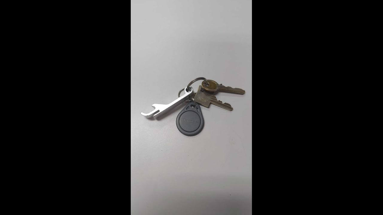 Foi encontrada uma chave no bairro Universitário