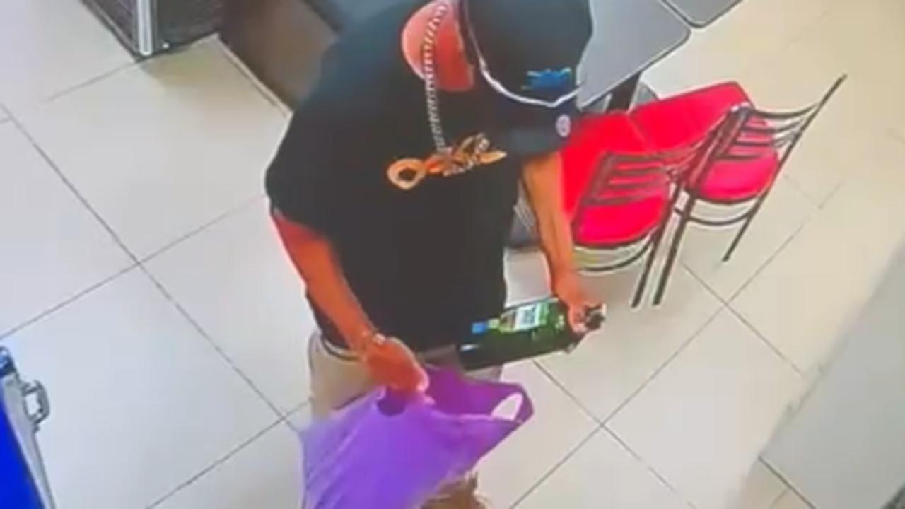 Indivíduo é flagrado furtando whisky de R$ 100 em posto de combustíveis de Cascavel