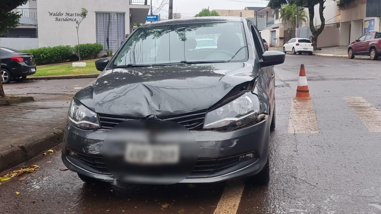 Acidente entre Gol e Strada é registrado no Parque São Paulo