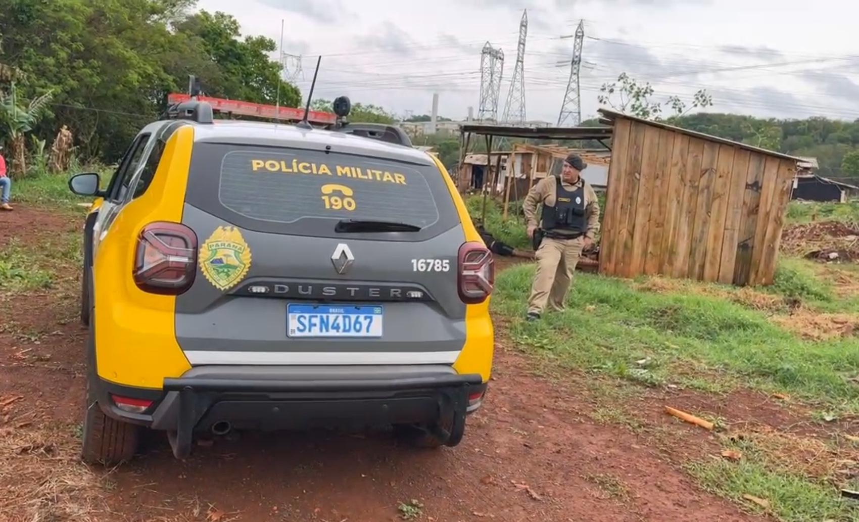 Homem é executado a tiros em frente ao barraco na Região Oeste do Paraná
