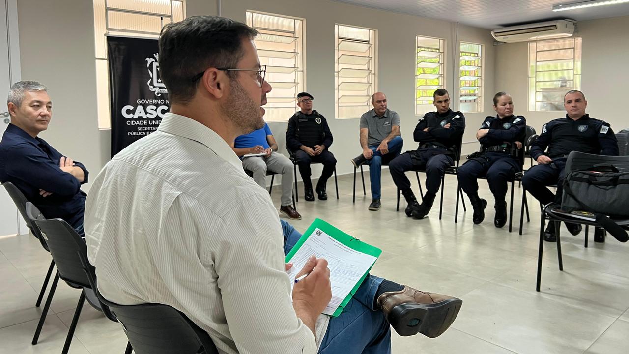 Tribunal de Contas do PR faz visita técnica na Secretaria Municipal de Segurança Pública e Proteção à Comunidade