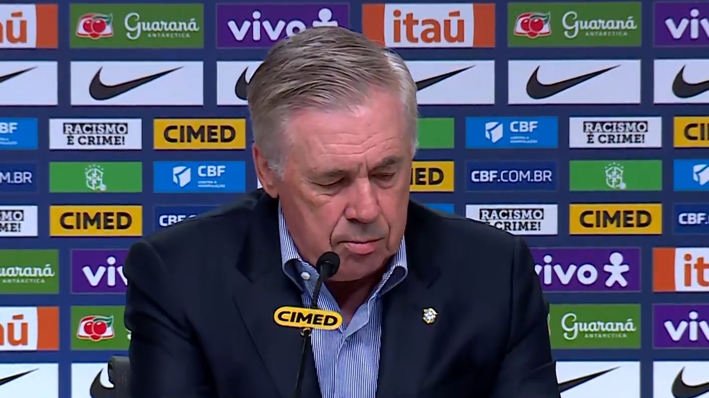 Confira a lista de convocados por Ancelotti para os jogos de outubro da seleção brasileira Confira a lista de convocados por Ancelotti para os jogos de outubro da seleção brasileira