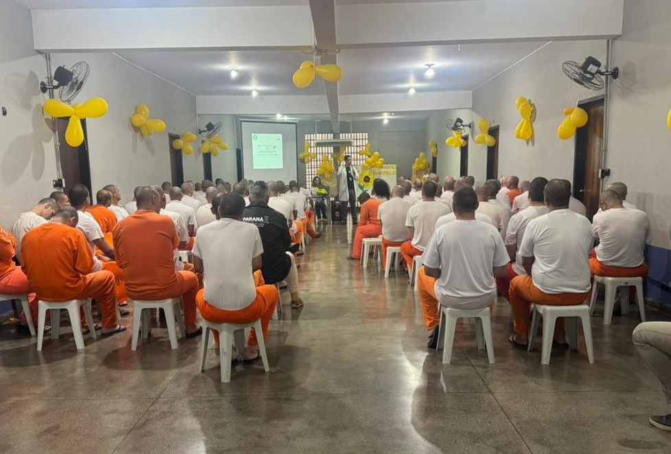 Evento encerra Setembro Amarelo com atividades de valorização da vida para custodiados, em Cascavel Evento encerra Setembro Amarelo com atividades de valorização da vida para custodiados, em Cascavel