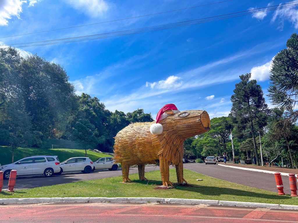 Cascavel firma contrato de R$ 1,2 milhão para decoração natalina em bambu