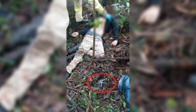 Imagem referente a Arma de fogo é encontrada ao lado do corpo de assaltante morto em confronto com a PM