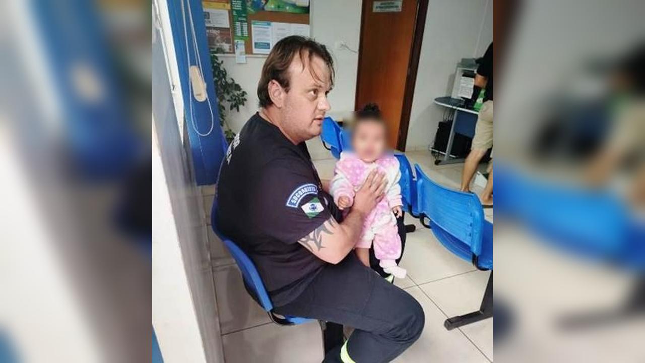 Motorista de ambulância salva criança engasgada em Quarto Centenário Motorista de ambulância salva criança engasgada em Quarto Centenário
