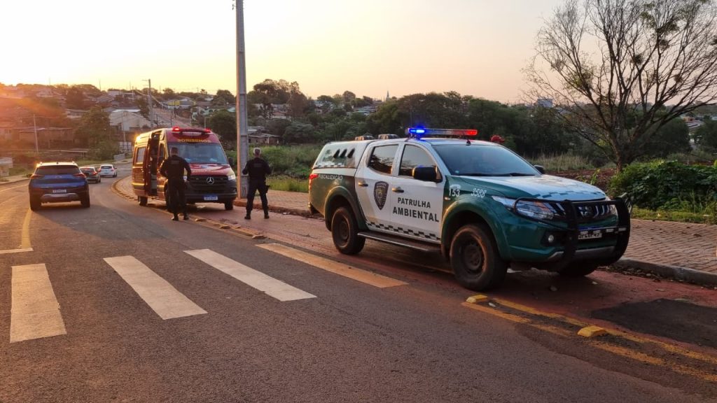 Rapaz fica gravemente ferido após acidente no Bairro Floresta em Cascavel Rapaz fica gravemente ferido após acidente no Bairro Floresta em Cascavel