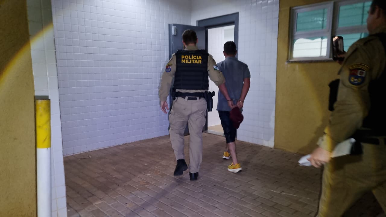 Homem é detido pela PM por crime de trânsito em Boa Vista da Aparecida