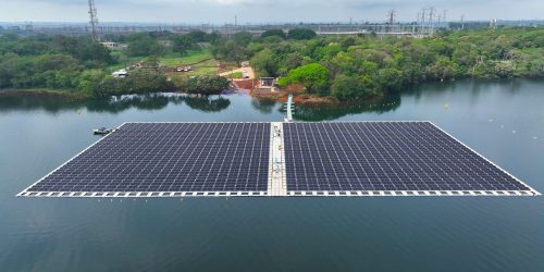 Imagem referente a Usina de Itaipu termina montagem de “ilha solar” que vai gerar energia