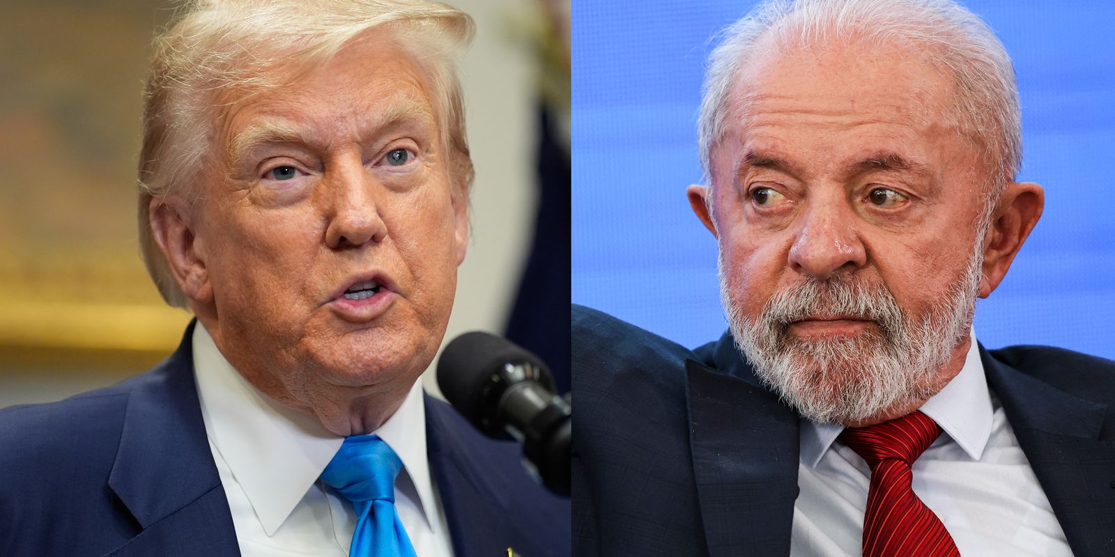 Lula conversa com Trump e pede fim de tarifaço a produtos brasileiros Lula conversa com Trump e pede fim de tarifaço a produtos brasileiros