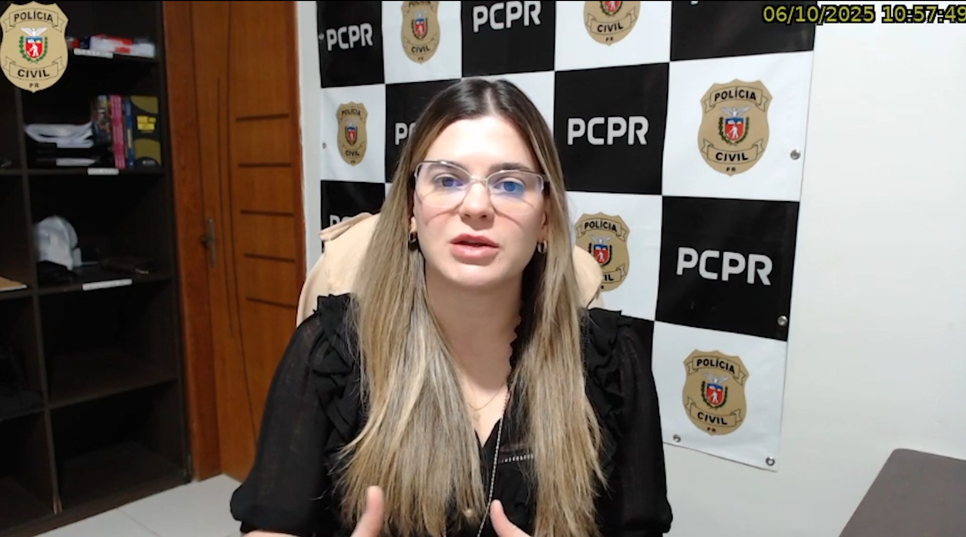 Delegada fala sobre prisão de suspeito de estupro na FeLeite 2025 Delegada fala sobre prisão de suspeito de estupro na FeLeite 2025