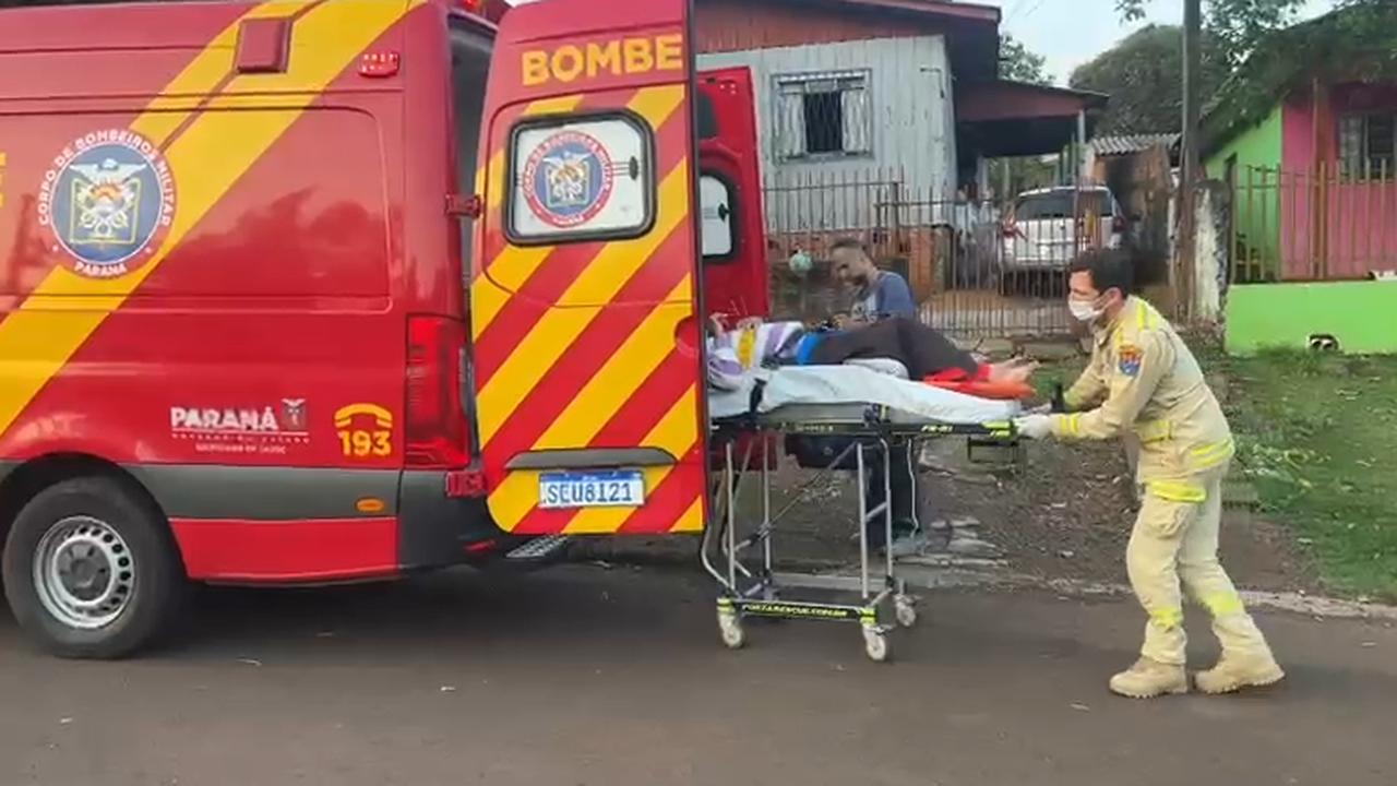 Idoso de 96 anos de idade é socorrido em residência na Rua Teixeirinha