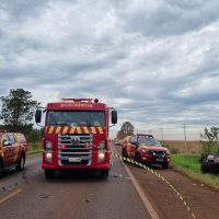 Imagem referente a Grave acidente de trânsito entre Cascavel e Corbélia deixa BR-369 totalmente interditada