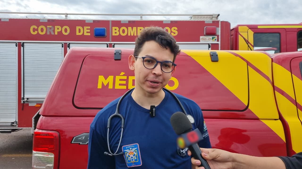 'Apesar do impacto muito grande, vítima só tinha umas lesões em membros inferiores', afirma médico 'Apesar do impacto muito grande, vítima só tinha umas lesões em membros inferiores', afirma médico