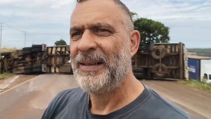 “Ele pode levantar as mãos para o céu que nasceu de novo”, diz caminhoneiro envolvido em grave acidente na BR-369