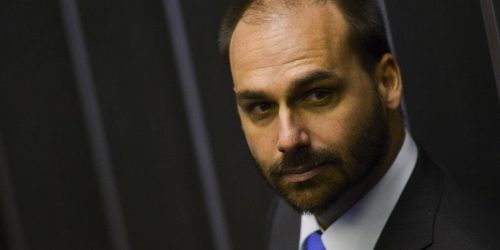 Relator vota para arquivar processo de cassação de Eduardo Bolsonaro Imagem referente a Relator vota para arquivar processo de cassação de Eduardo Bolsonaro
