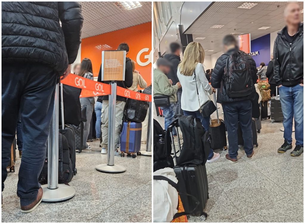 Três voos não aterrissam em Cascavel causam transtornos no Aeroporto nesta quarta-feira
